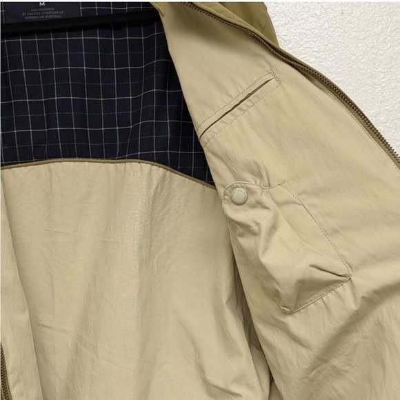 Men's Nautica Bomber Jacket - Picture 4 of 12